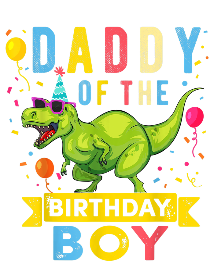  Daddy of the Birthday Boy T-Rex Dinosaur Birthday Party T-Shirt