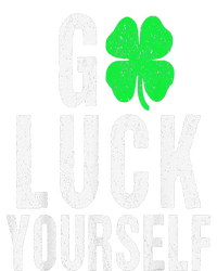 Saint Patrick's Day Good Luck Yourself Green Clover T-Shirt