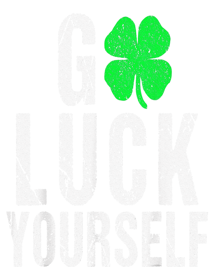 Saint Patrick's Day Good Luck Yourself Green Clover T-Shirt