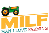 Man I Love Farming I Fun Milf Football Fan Gift Coaster