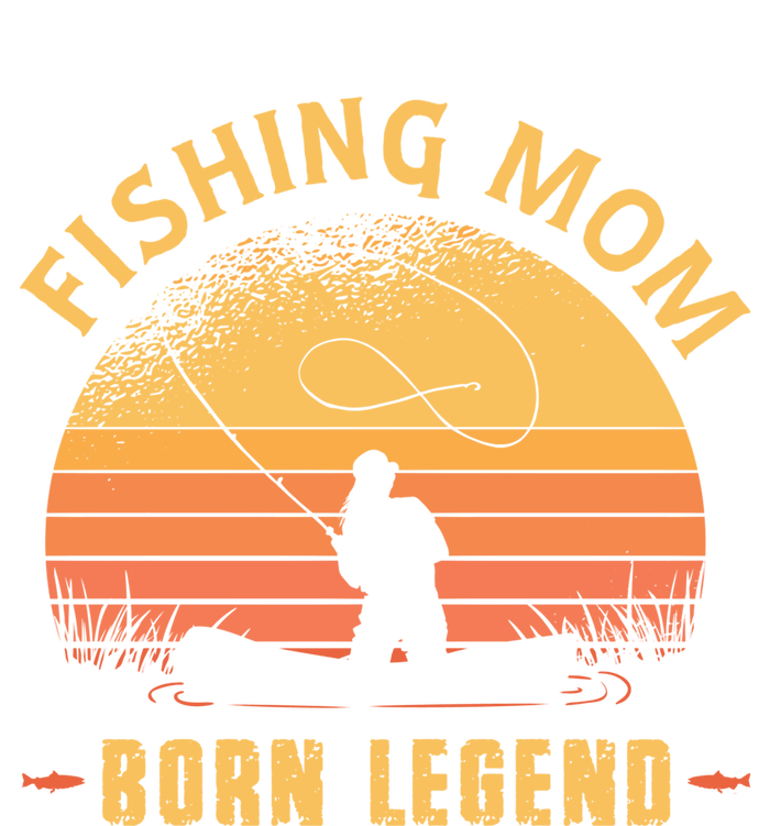 Fishing Mom Born Legend Gift Funny Wildlife Outdoor Hunting Cute Gift Ladies Essential Tank