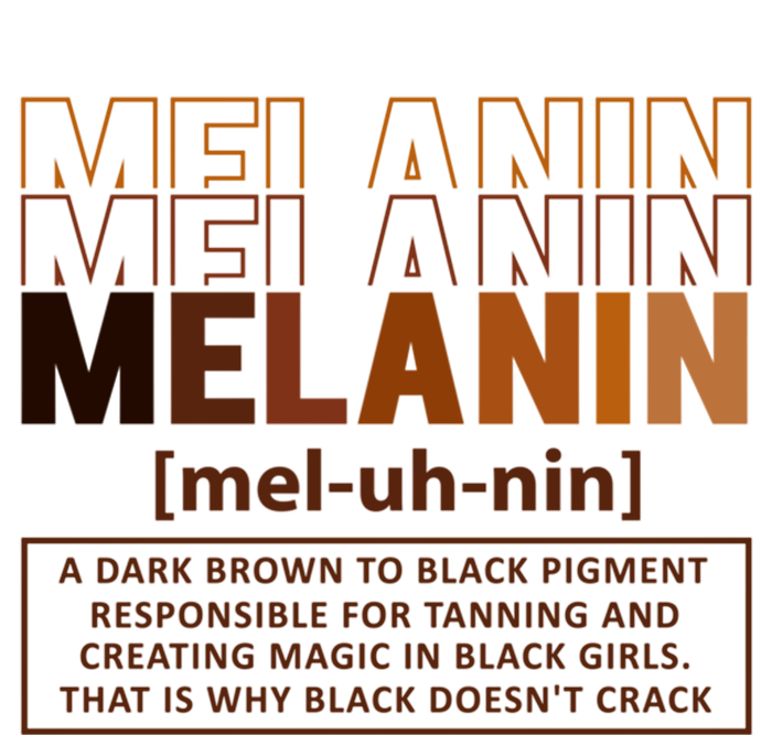 Melanin Definition Black History Month Black Gift T-Shirt