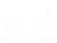 Milf I Love Farming Kansas State Purple Football Fan Gift Kids Long Sleeve Shirt