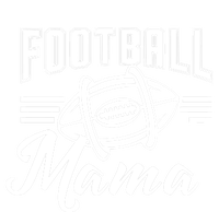 Football Mama Mom High School College Season Funny Gift Stripe Pom Pom Beanie