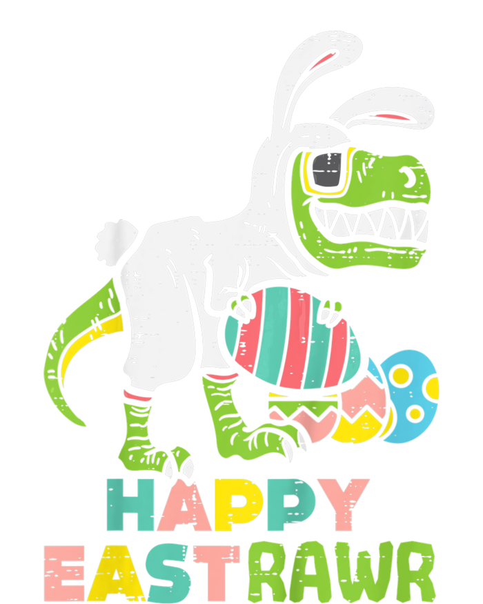 kid Happy Eastrawr Trex Easter Bunny Egg Funny Dinosaur kid T-Shirt