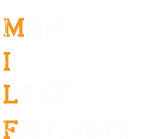 Milf I Love Football Hilarious Adult Acronym Joke Gift Great Gift Kids Long Sleeve Shirt