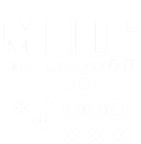 Milf I Love Football Football Season Funny Football Gift Coaster