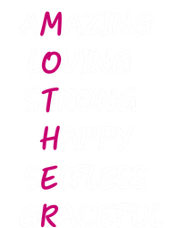 Mother Amazing Loving Strong Happy Selfless Graceful Mom Gift Tank Top