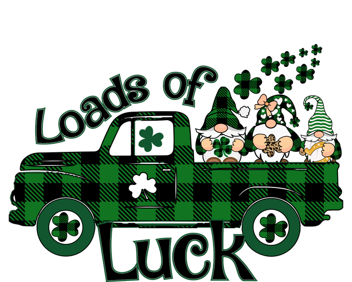 Loads Of Luck St Patrick's Day Lucky Gnome Truck Sweatshirt