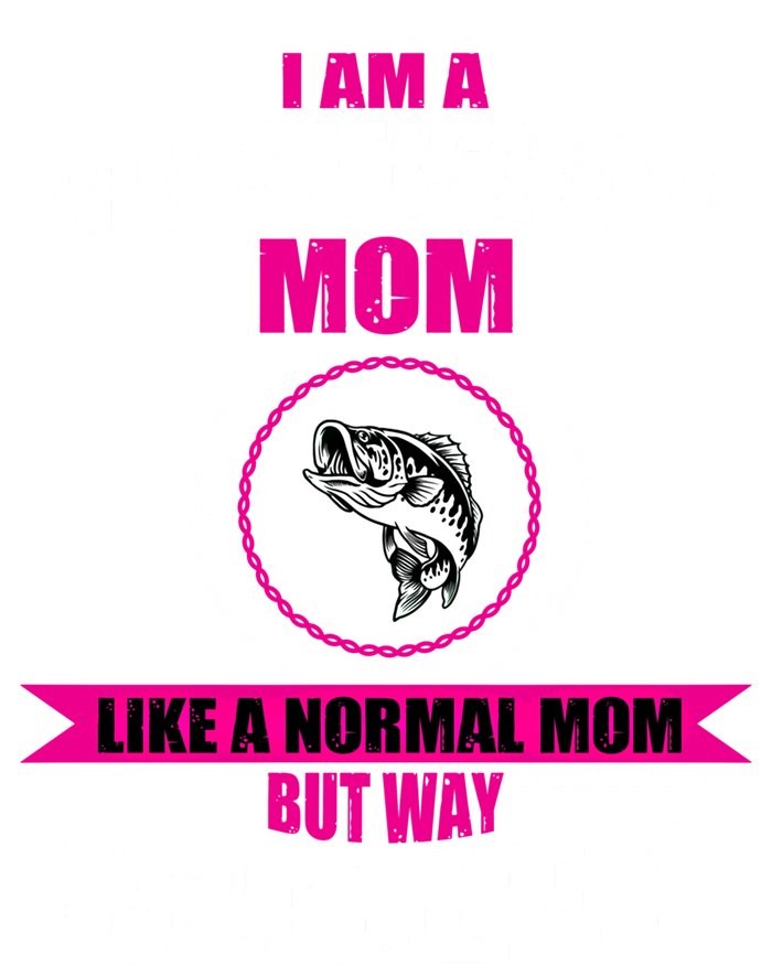 Funny Bass Fishing Mom Largemouth Bass Fish Gift Tall Long Sleeve T-Shirt