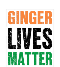 Ginger Lives Matter St. Patrick Day Drinking Ireland Flag T-Shirt