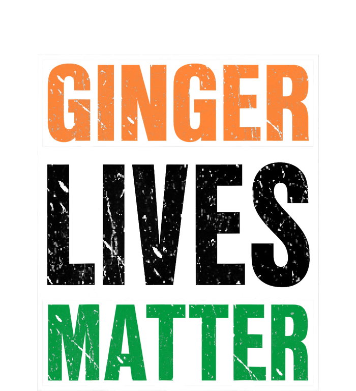 Ginger Lives Matter St. Patrick Day Drinking Ireland Flag T-Shirt