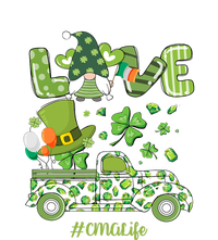 Gnome Shamrock Truck Love CMA Life Nurse St Patricks Day Coaster