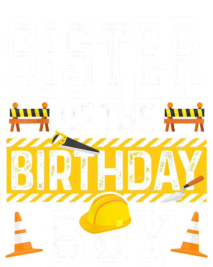 Sister Of The Birthday Boy Construction Birthday Party Hat Women's Perfect Tri Tunic Long Sleeve Shirt