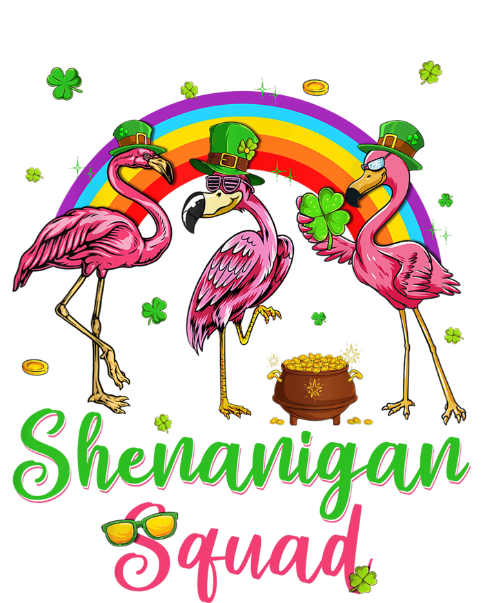 Shenanigan Squad Irish Flamingo Leprechaun St Patrick's Day Magnet