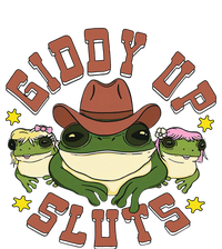 Giddy Up Sluts Western Cowgirl Ranch Rodeo Frog Poster