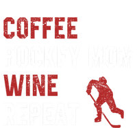 Funny Hockey Mom Sayings Coffee Hockey Mom Wine Repeat Gift Cool Gift Magnet