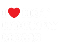 Funny Hockey Cool Gift I Love Hot Hockey Moms Funny Gift Women's Long Sleeve Flannel Pajama Set 