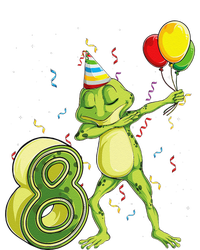 Funny Dab Frog 8th Birthday Eight 8 Years Old Bday T-Shirt