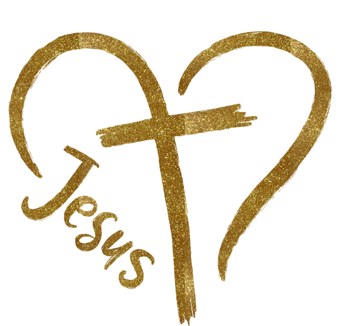 Jesus Cross Heart Christianity Premium T-Shirt