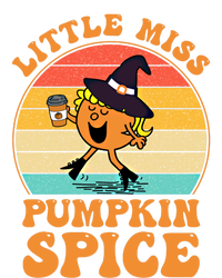 Funny Little Miss Pumpkin Spice Retro Little Miss Pumpkin Funny Gift Women's T-Shirt