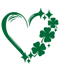 Irish Clover Love Heart St Patricks Day T-Shirt