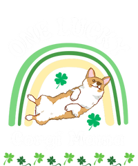 One Lucky Corgi Mama Dog Mom St Patrick's Day Irish Shamrock Gift Tie-Dye T-Shirt