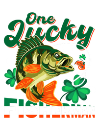 One Lucky Fisher Fisher Anglers St Patrick's Day Gift T-Shirt