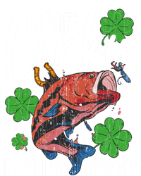 One Lucky Fishing Lover Funny Saint Patricks Day Graphic Gift T-Shirt