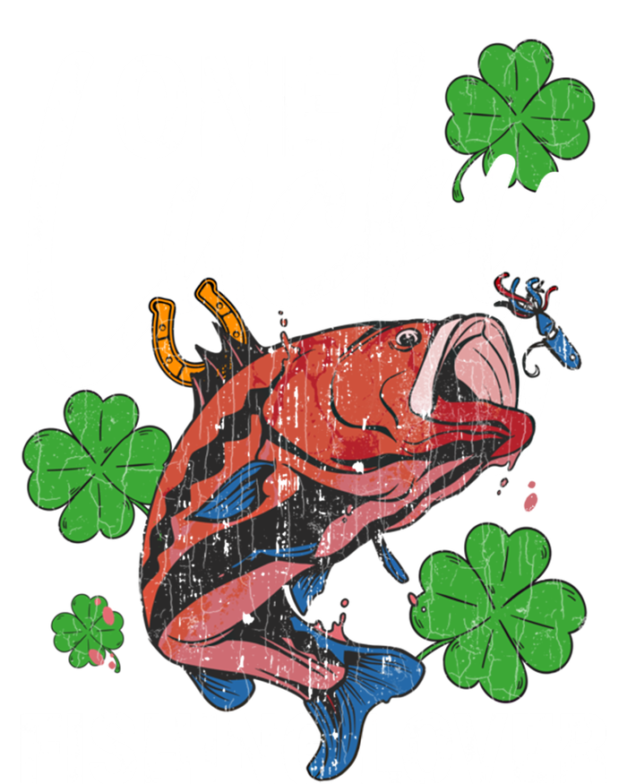 One Lucky Fishing Lover Funny Saint Patricks Day Graphic Gift T-Shirt