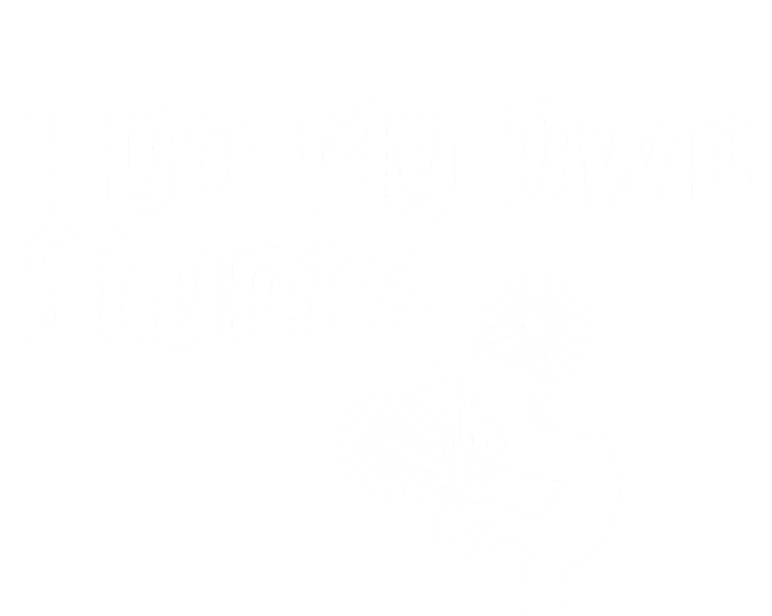 Funny Mountain Biking I Do My Own Stunts Cycling Bikers Gift Tall Long Sleeve T-Shirt