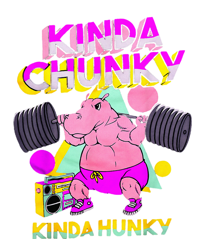 Kinda Chunky Kinda Hunky And Body Building Gym Tank Top