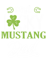 One Lucky Mustang Horse Dad Irish Horseback Riding Cool Gift T-Shirt