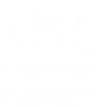 One Lucky Schipperke Mom Dog St Patricks Day Distressed Gift Tie-Dye Long Sleeve Shirt