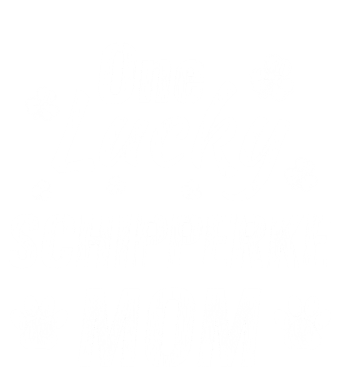 One Lucky Schipperke Mom Dog St Patricks Day Distressed Gift Tie-Dye Long Sleeve Shirt