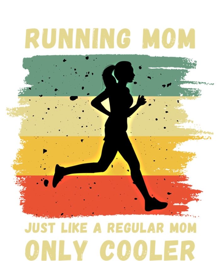 Funny Running Mom Marathon Runner Coach Marathoner Gift Kids Sweatshirt