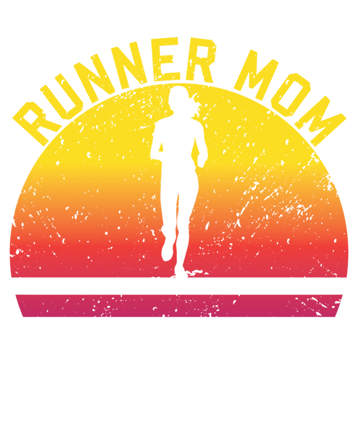 Funny Sport Mother Workout Vintage Runner Mom Running Sunset Gift Kids Hoodie