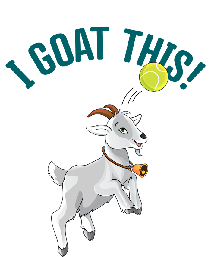 Funny Tennis I Goat This Ball Goat Lover And Tennis Player Gift Ladies Long Sleeve Shirt