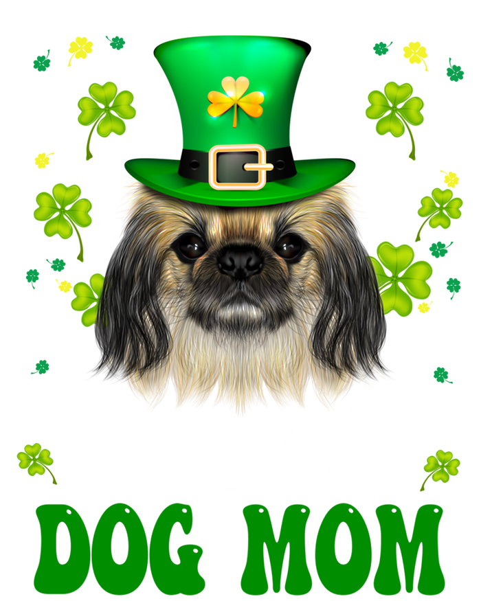 Pekingese One Lucky Dog Mom Funny Dogs Lover St Patricks Day Gift Magnet