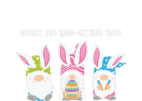 What An Eggciting Day Easter Gnome Easter Day Gift Yupoong Adult 5-Panel Trucker Hat