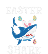 Easter Shark Funny Easter Day Gift Cute Ears Bunny Egg T-Shirt