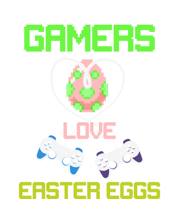 Gamers Love Easter Eggs Easter Day Video Game Controller T-Shirt