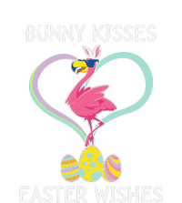 Bunny Kisses Easter Wishes Flamingo Happy Easter Day Gift Sustainable Beanie