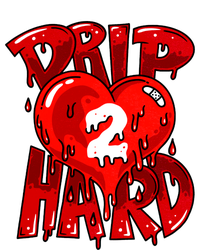 Drip Too Hard Heart Dripping Cool Swag Team Matching Sneaker Gift Idea T-Shirt