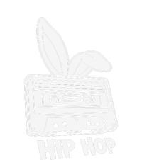 Cassette Easter Hip Hop Happy Easter Cute Ears Bunny Girl Women T-Shirt