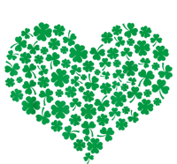 Heart Shamrock Lucky St Patricks Day T-Shirt