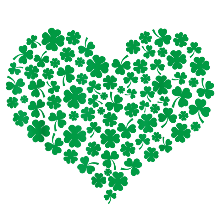 Heart Shamrock Lucky St Patricks Day T-Shirt