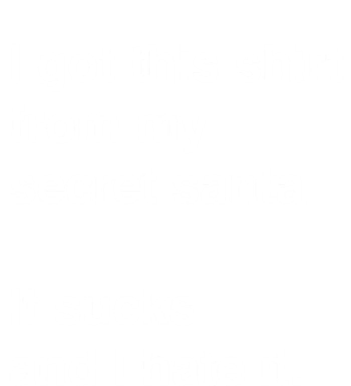 Funny Sarcastic Secret Santa Gift Idea Gift Kids Long Sleeve Shirt