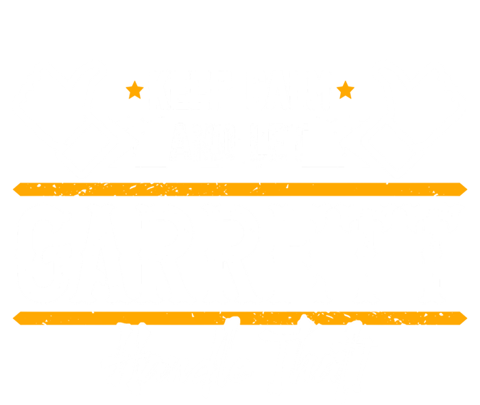 Garrett Keep Calm And Let Garrett Handle That Meaningful Gift Baby Bodysuit