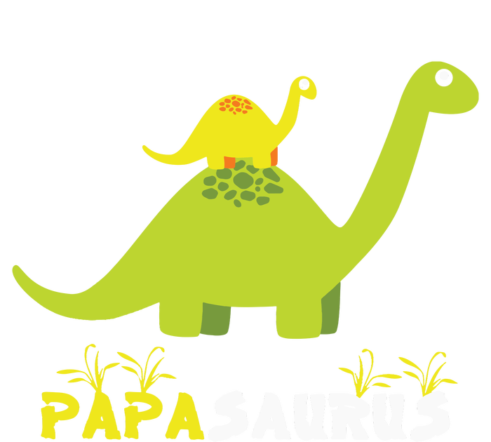 Papasaurus Funny Dinosaur Dad Papa Saurus Father's Day Dry Zone Grid Polo